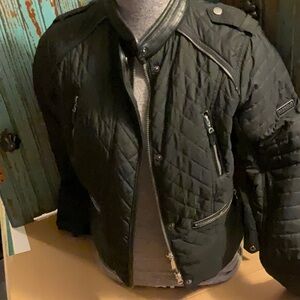 Barbour Black Quilted Jacket